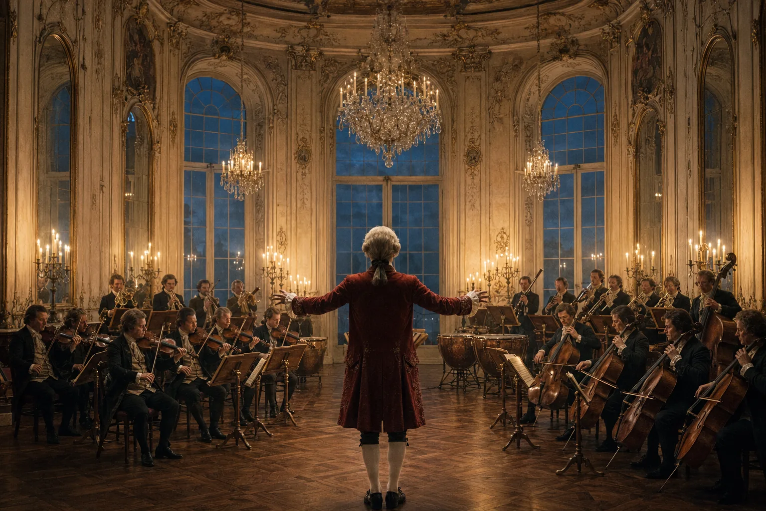 The room full of sound.